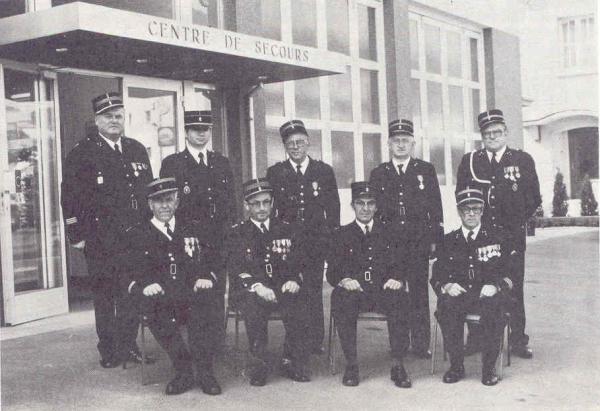 LE COMITE CANTONAL 1977 comite cantonal